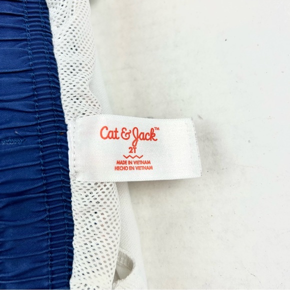 Cat & Jack Boy Tropical Design Swim Trunks - Picture 3 of 5